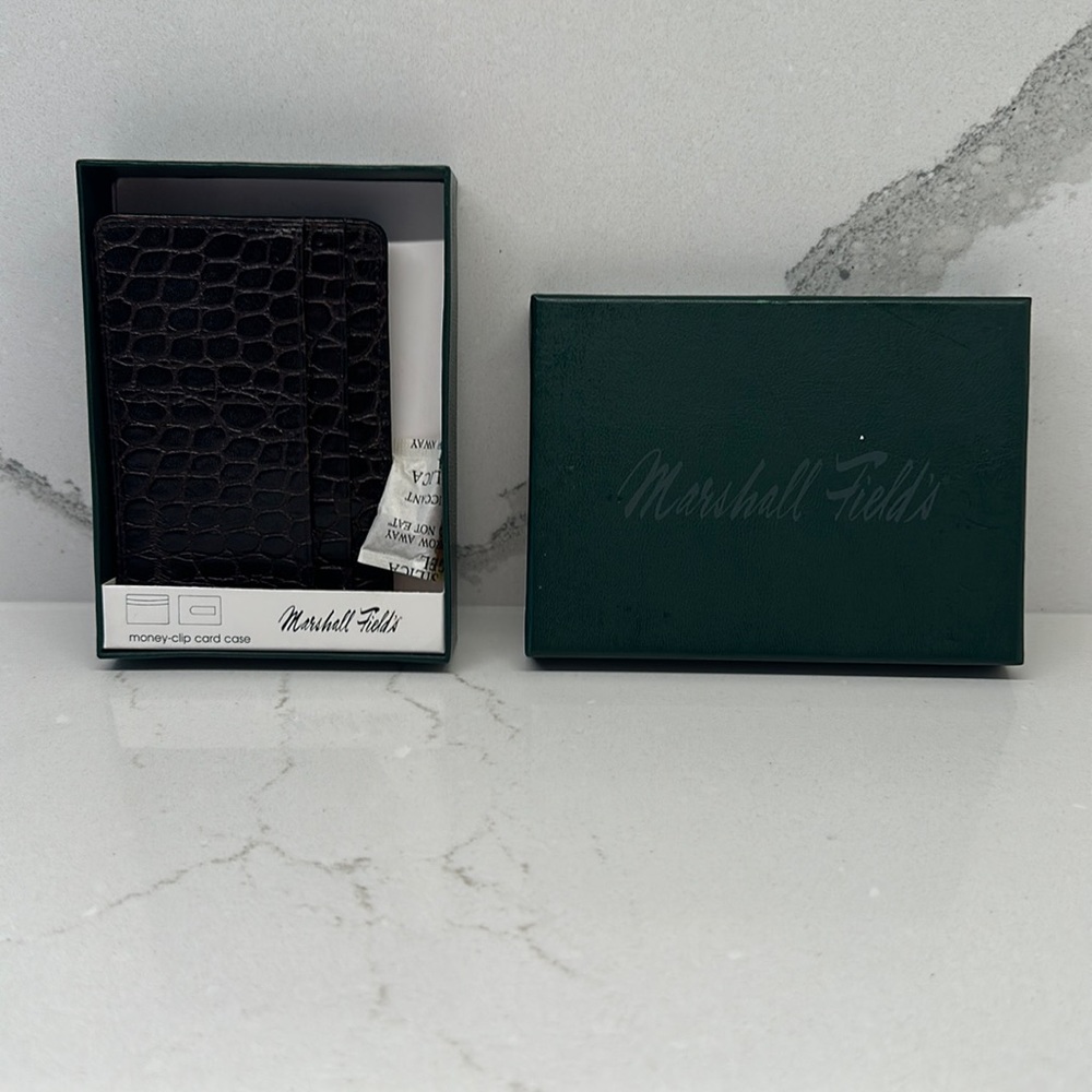 NWT Money Clip Card Case